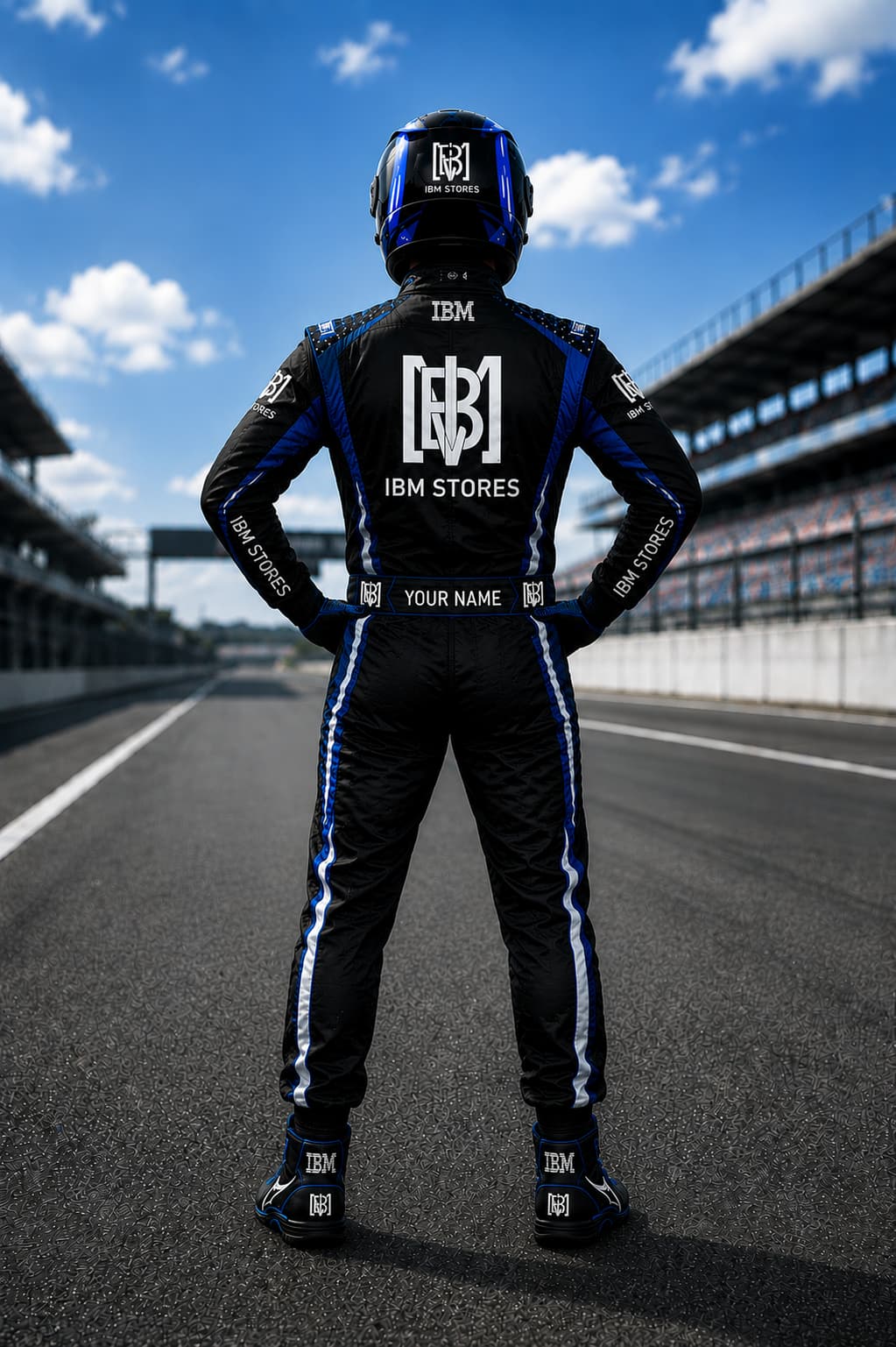 Custom Go Kart Racing Suit – Personalized Karting Suit with Custom Logo | IBM STORES