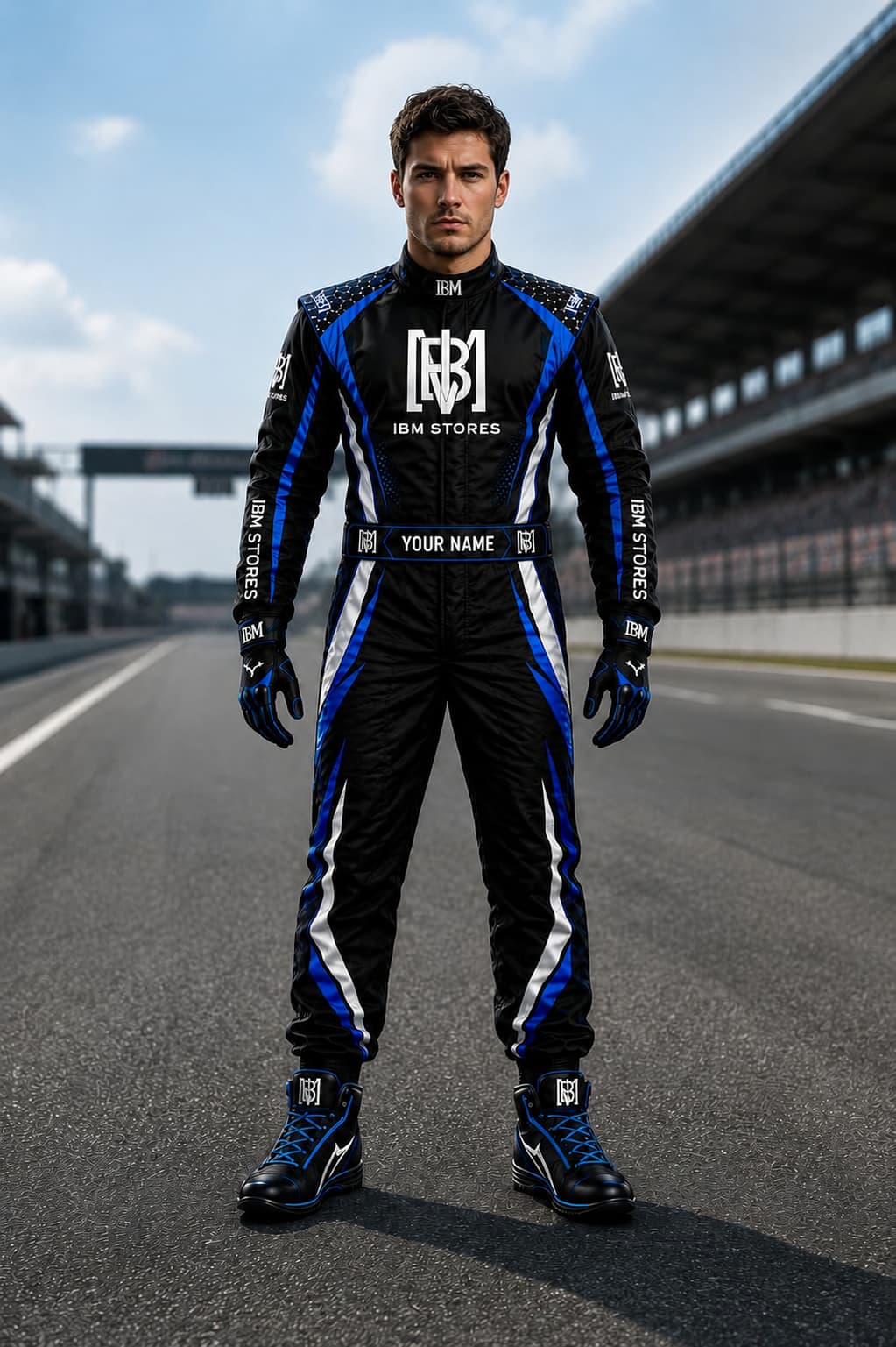 Custom Go Kart Racing Suit – Personalized Karting Suit with Custom Logo | IBM STORES