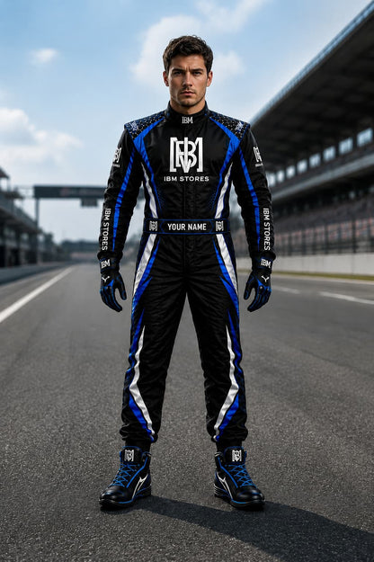 Custom Go Kart Racing Suit – Personalized Karting Suit with Custom Logo | IBM STORES
